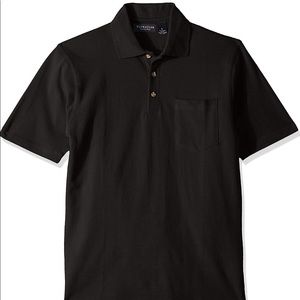 UltraClubs Men's Classic Piqué Polo with Pocket